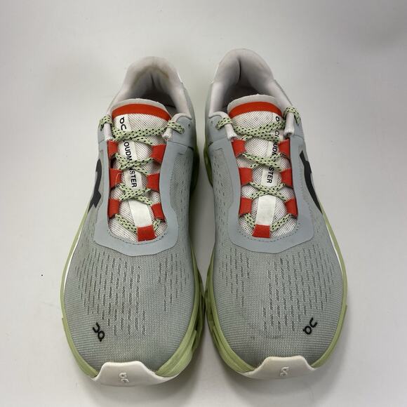 On Cloudmonster Running Shoes Womens Size 9 Glacier Gray Athletic Sneakers - Picture 9 of 11
